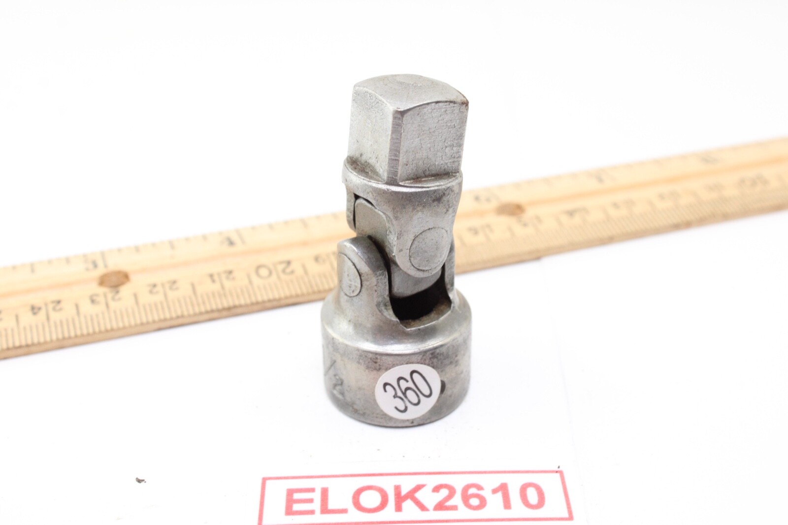 PLOMB Tools 5470 1/2″ Drive Universal Swivel Chrome Socket Joint Adapter USA