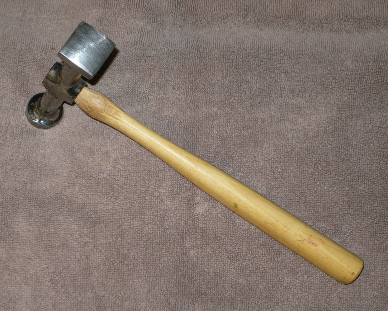 Auto Body/Metal Worker’s Square/Round Flat Face 11-3/4″ Shrinking Hammer
