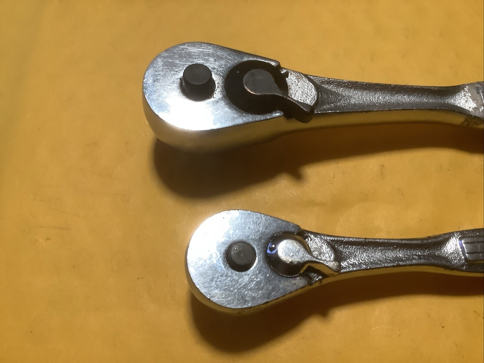 Vintage Craftsman 1/4″ & 3/8” Drive Teardrop Quick Release Ratchets –V– ✭USA✭