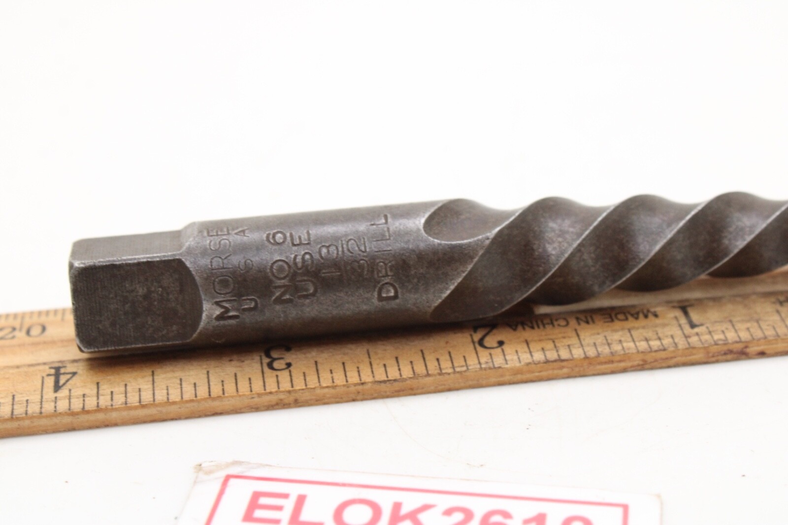 Morse #6 13/32″ Drill Screw Extractor Easy Out USA