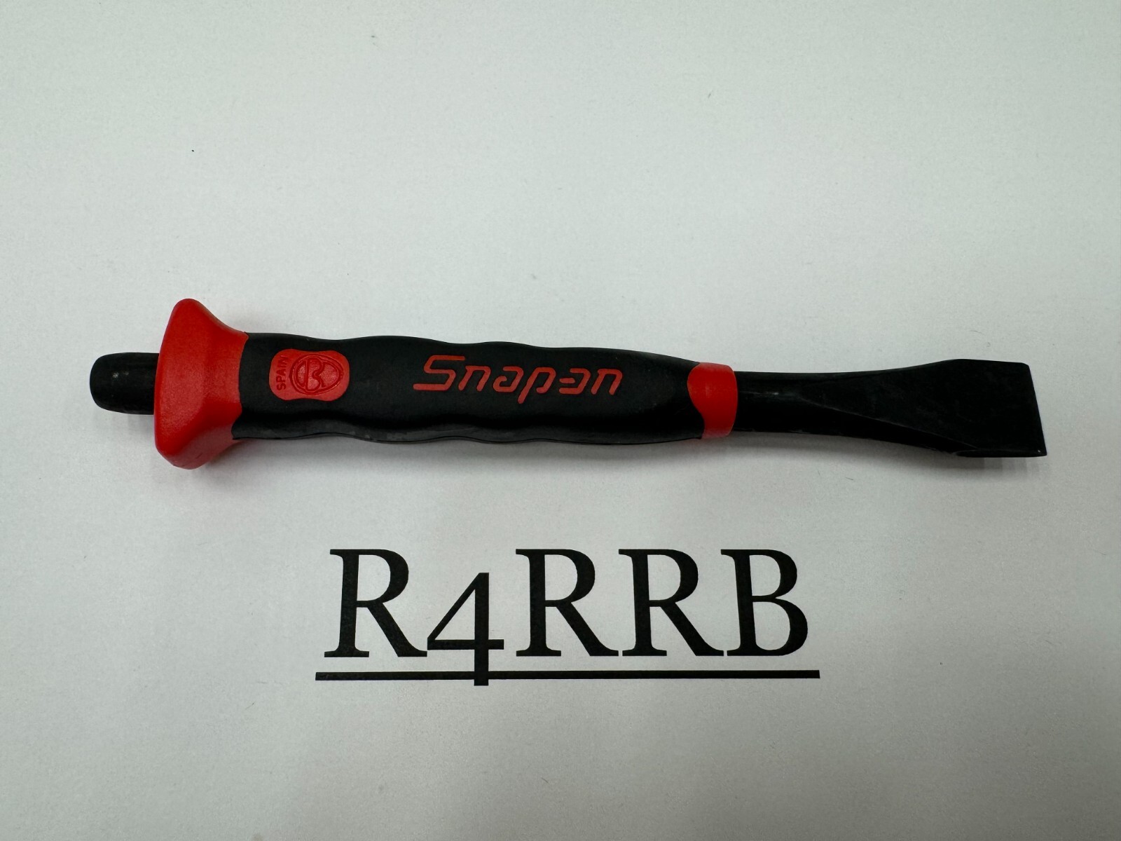 Snap-on Tools SPAIN NEW RED Soft Grip 5/8″ Flat Edge Chisel PCSG820R