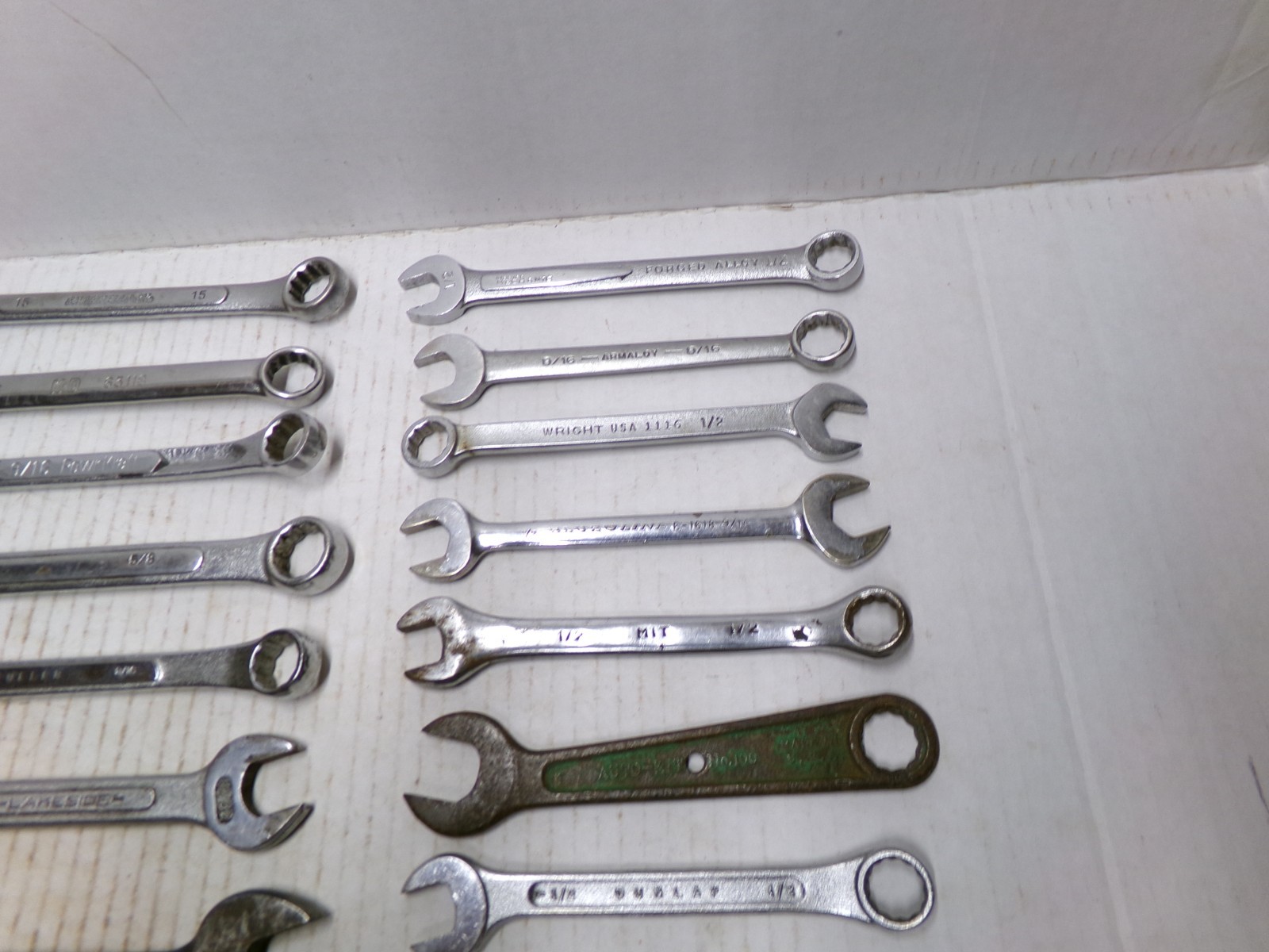 Lot of Assorted Wrenches Husky K-D Fuller Blue Point Pexto Wards Lakeside Vtg