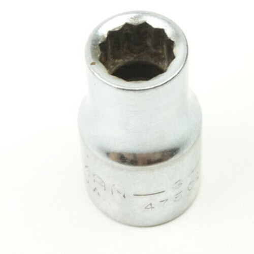 Craftsman -G- 7/16″ 12 Point Shallow Chrome Socket 1/2″ Drive 47501 USA