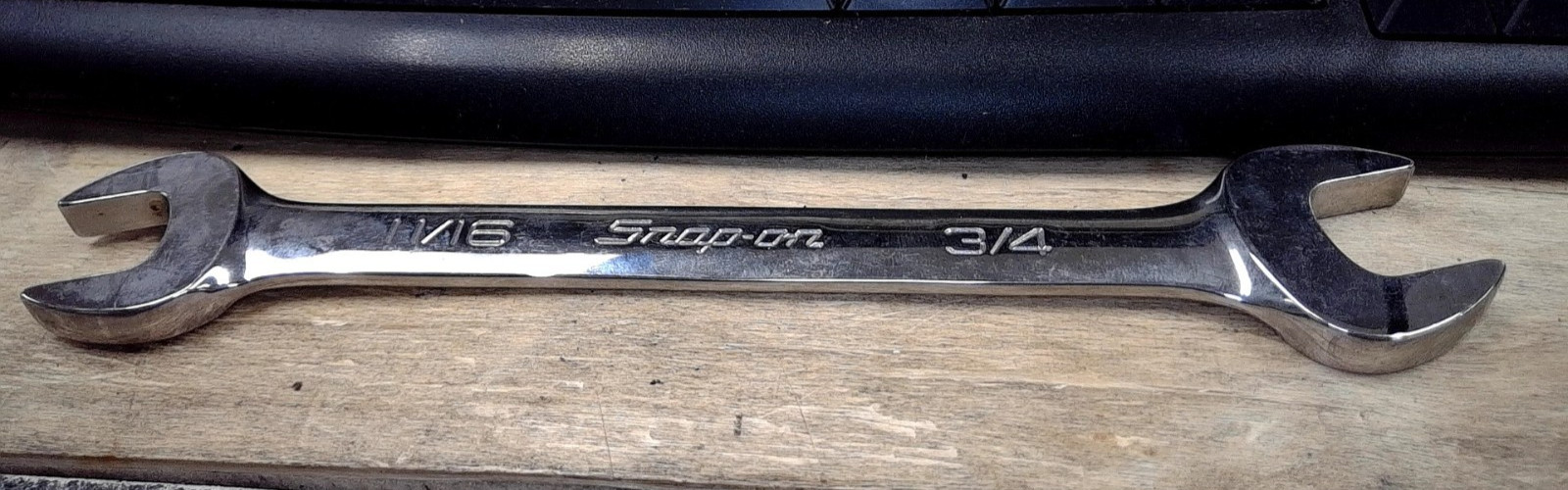 USA Snap-On SAE Double Open End Wrench 11/16″ x 3/4″ VO2224B
