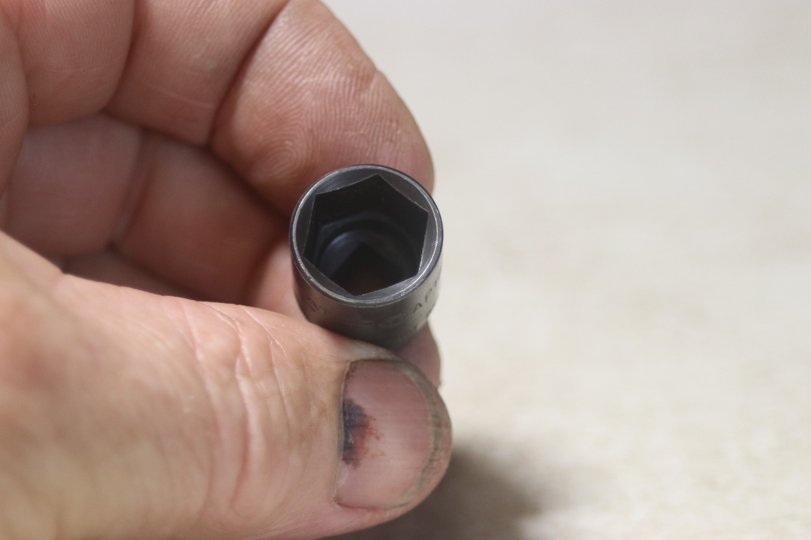 Matco Tools AP166 1/4 Inch Drive 1/2 6 Point Socket