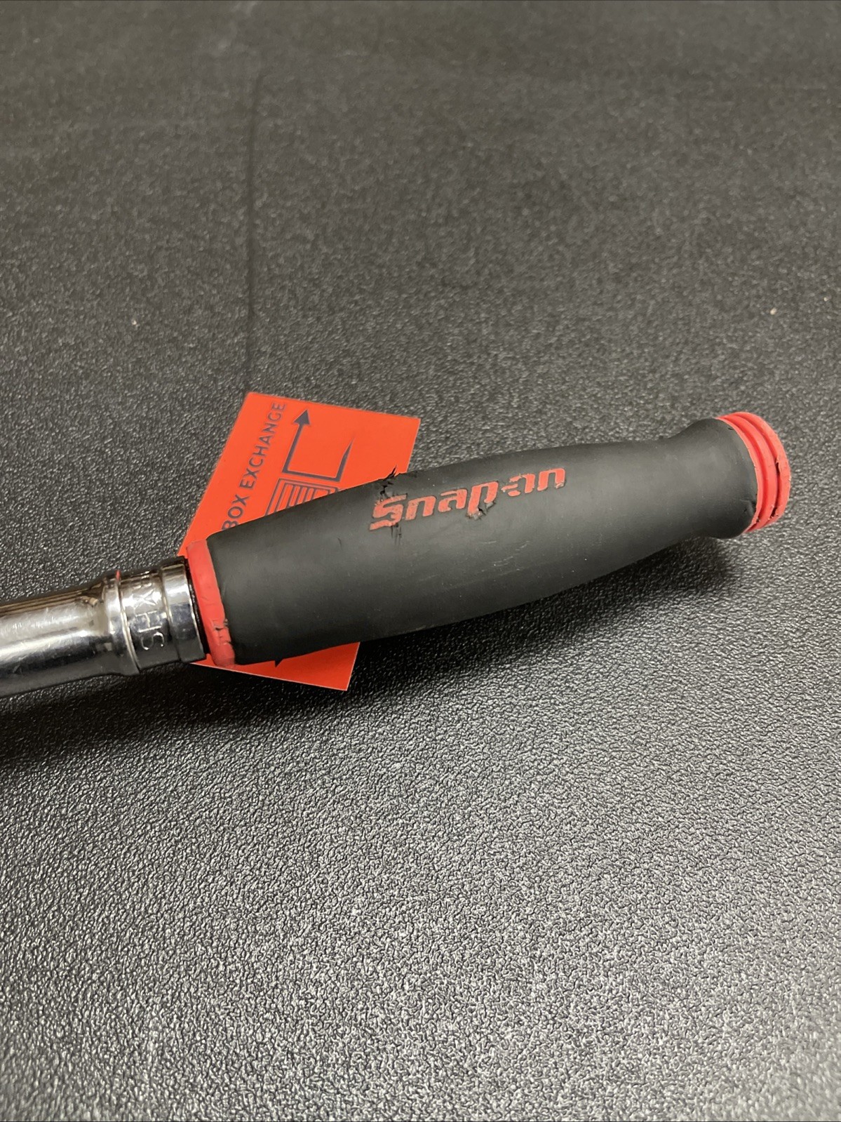 Snap On Tools used SHX80B 1/2″ Drive Soft Grip Handle Locking Flex Head