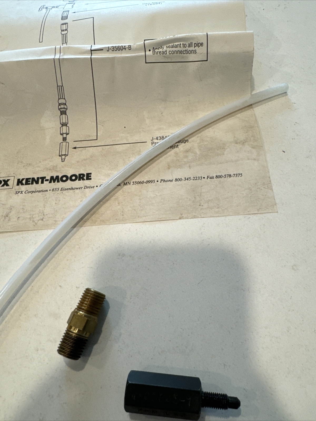 Kent Moore J-43845 ABS Brake Bleeder Adapter Tools GM J-34730-17