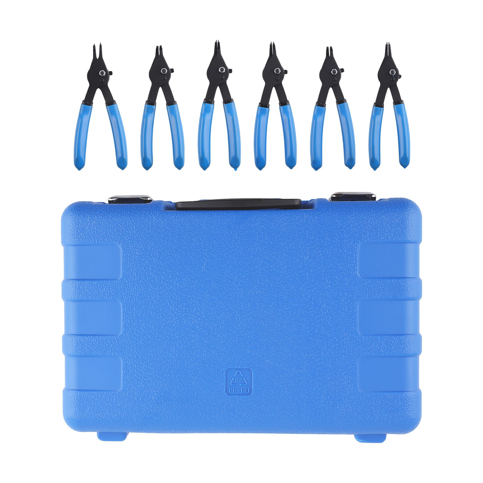 12 PC Versatile Retaining Snap Ring Pliers Fixed Tip Combination 9″ tip pliers