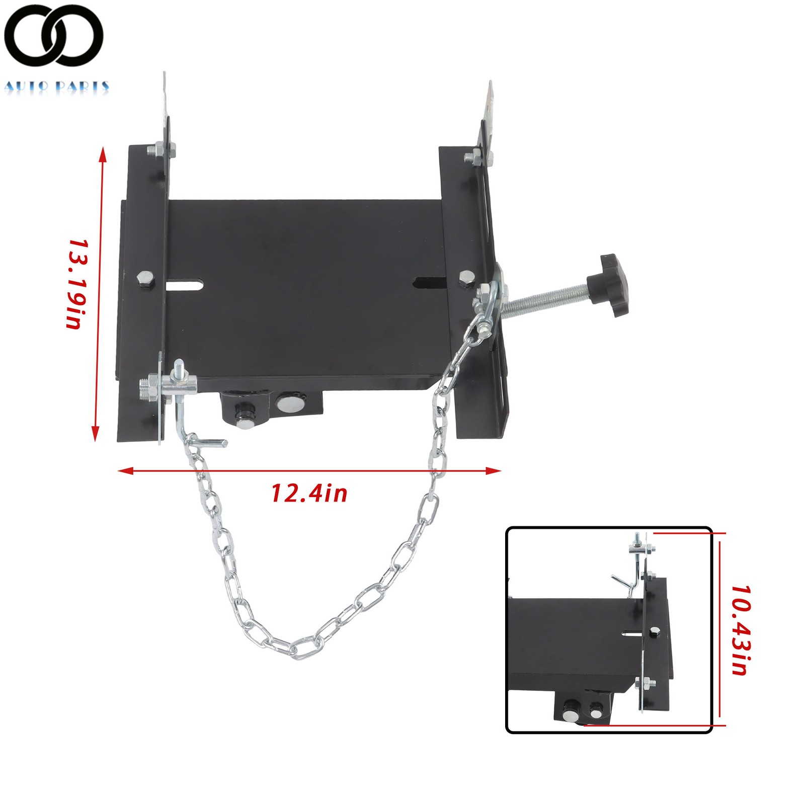 For Vehicle Repair Transmission Floor Jack Adapter 1/2 ton 1100lb High Capacity