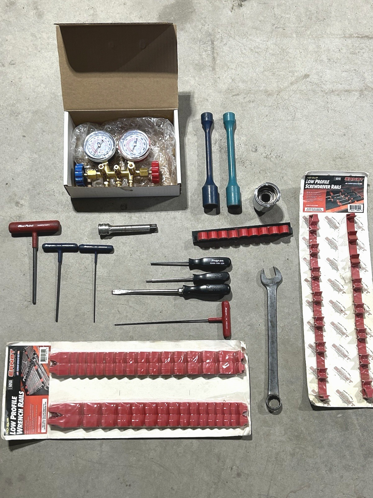 16 pcs Tool Lot Snap on Bluepoint TIF Ernst