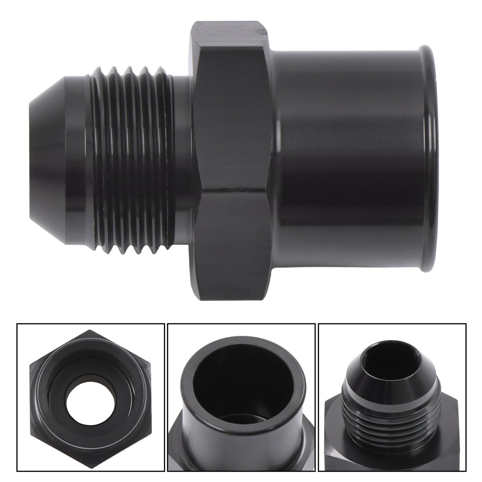 New SBC 10AN Valve Cover Adapter Fittings (1 Pair ) for Push-In Grommet 34-00031