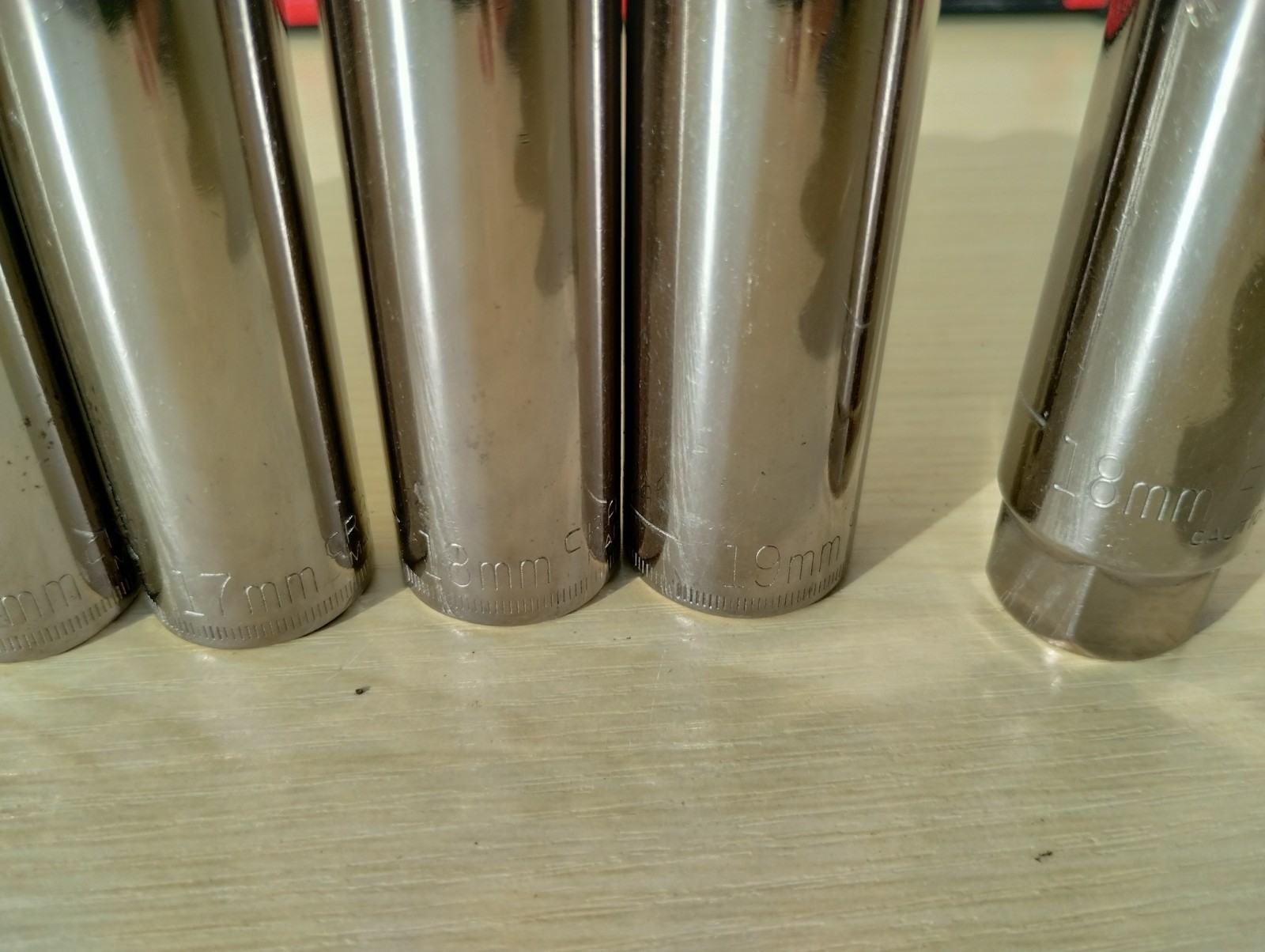 Vintage Craftsman G2-Metric Deep Socket Set 9mm–19mm+18 SparkUSA Made 3/8” Drive