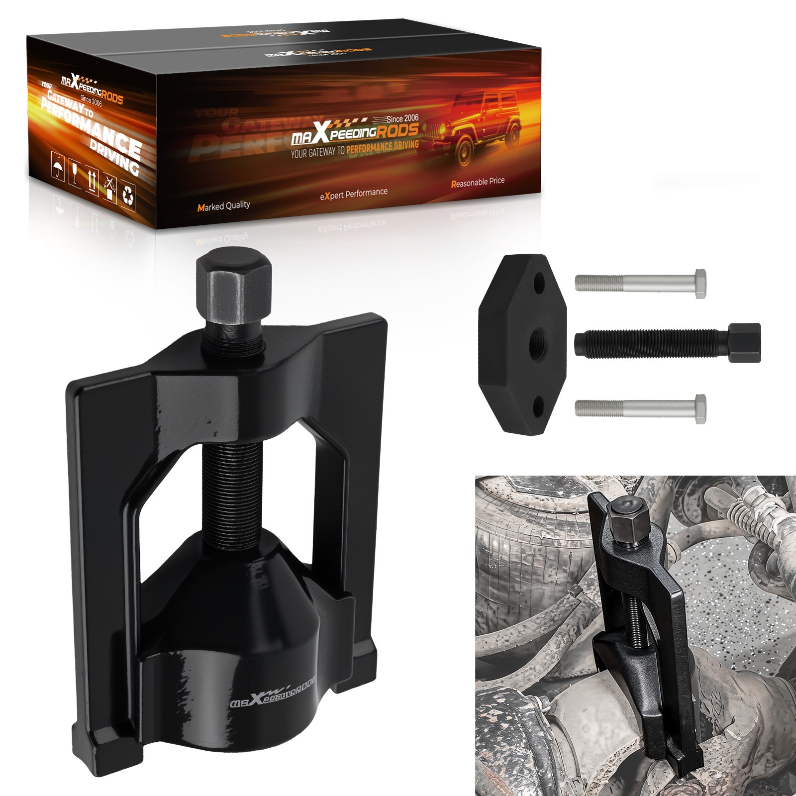 Heavy Duty Truck 10102 Universal U Joint Puller& 5192 Bearing Cup Installer Tool