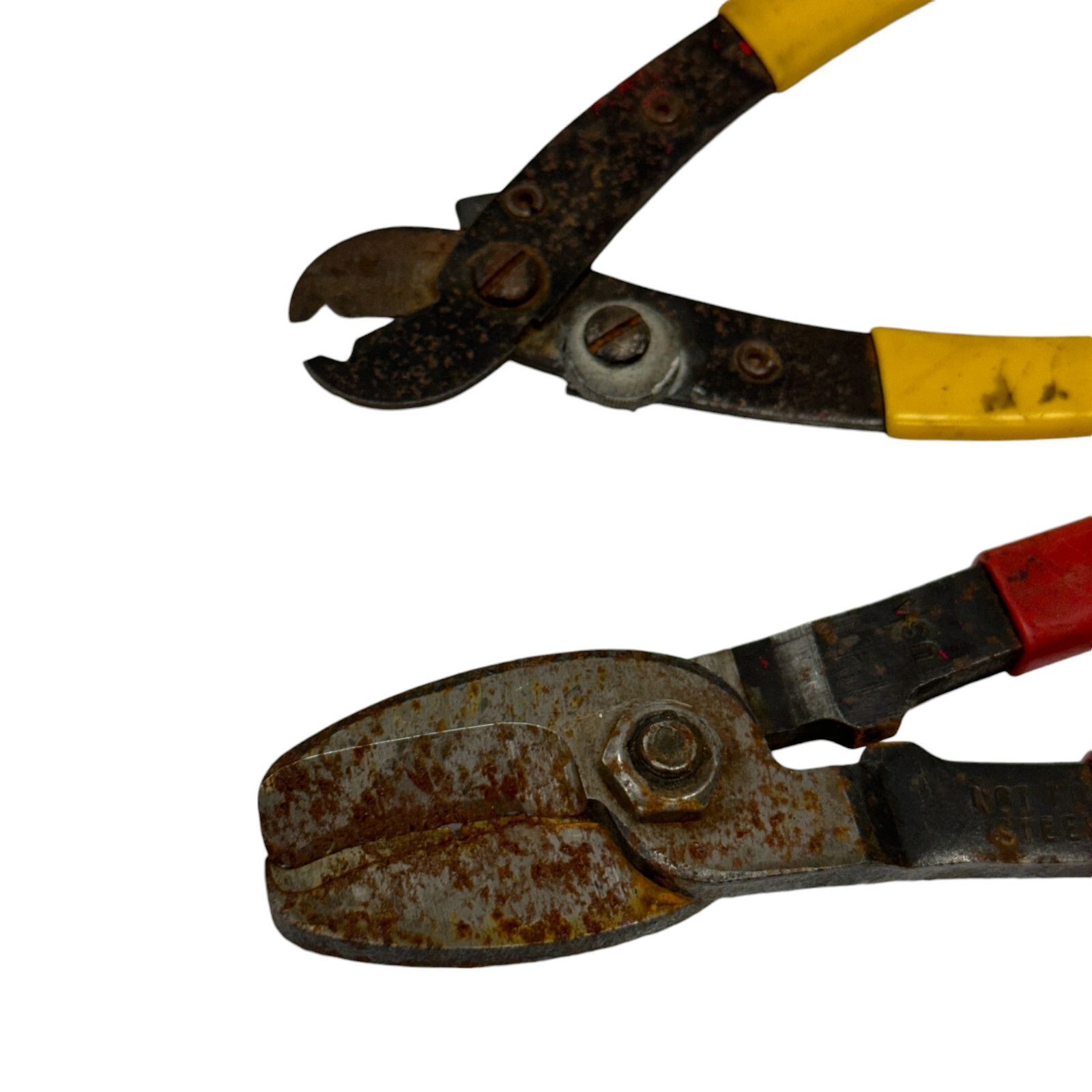 2 Pcs 7.5 in Battery Cable Wire Cutter and 6 in Metal Cable Cutter Pliers