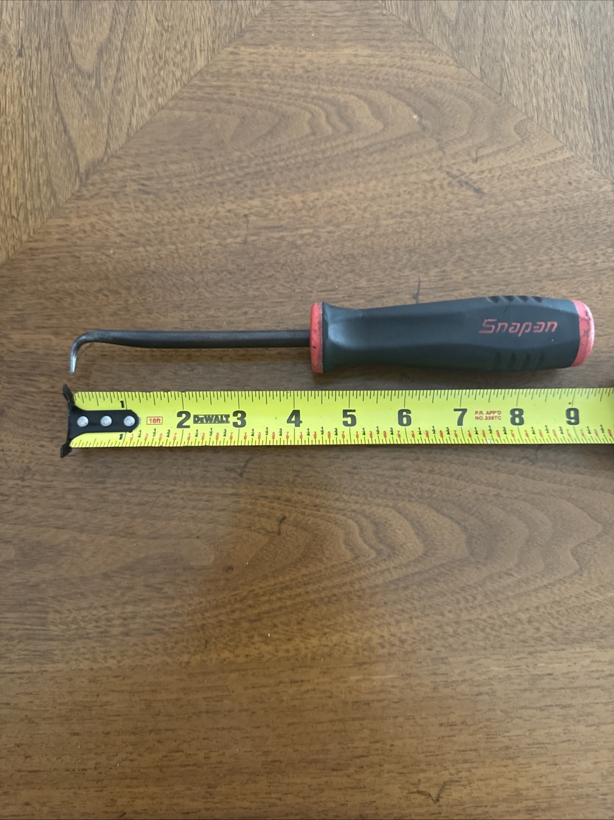 Snap-on Radiator Hose Pick Tool Soft Grip Handle Red