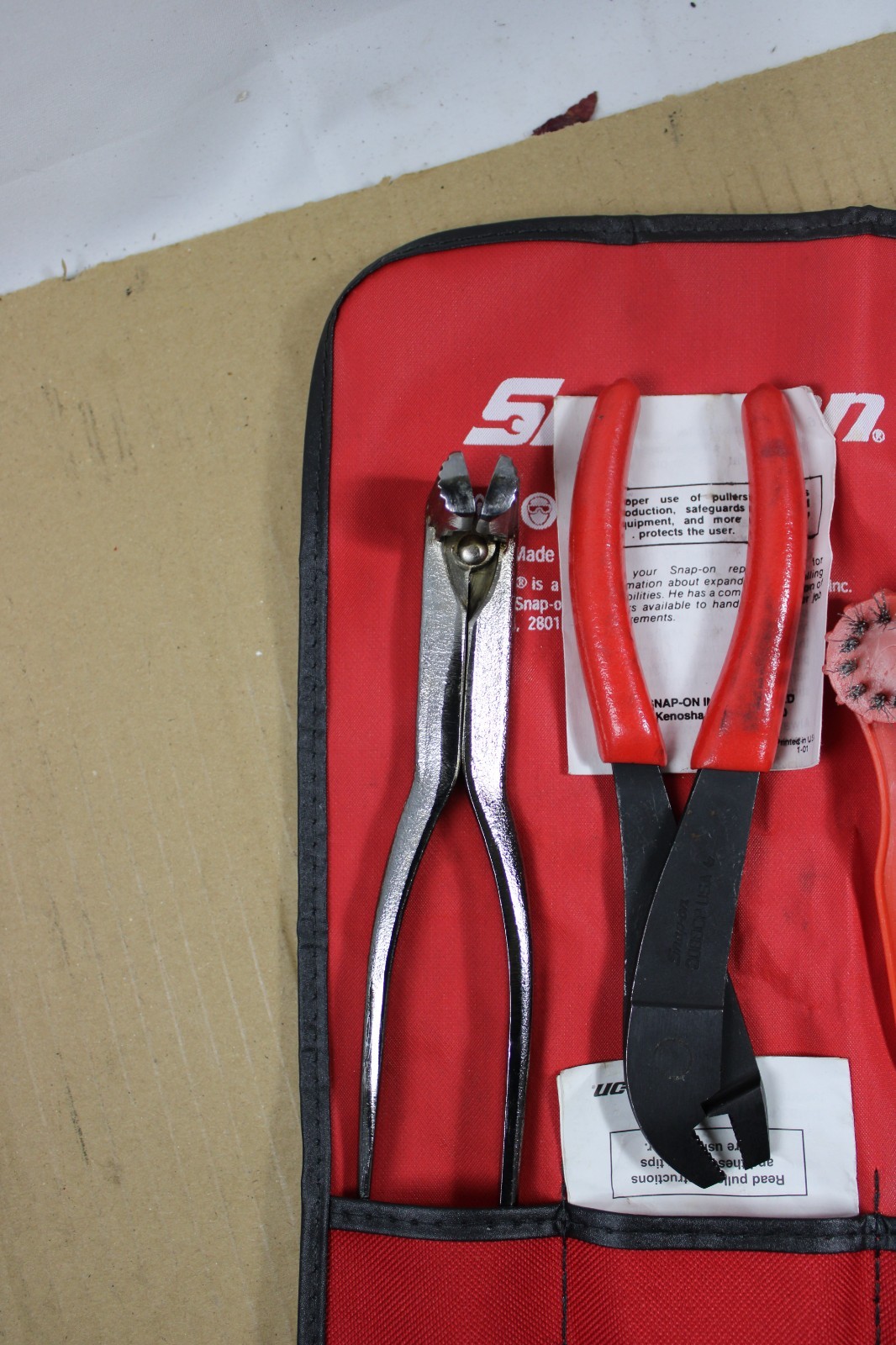 SNAP ON TOOLS 2005-BS-K 5 PIECE BATTERY TOOL SET IN POUCH