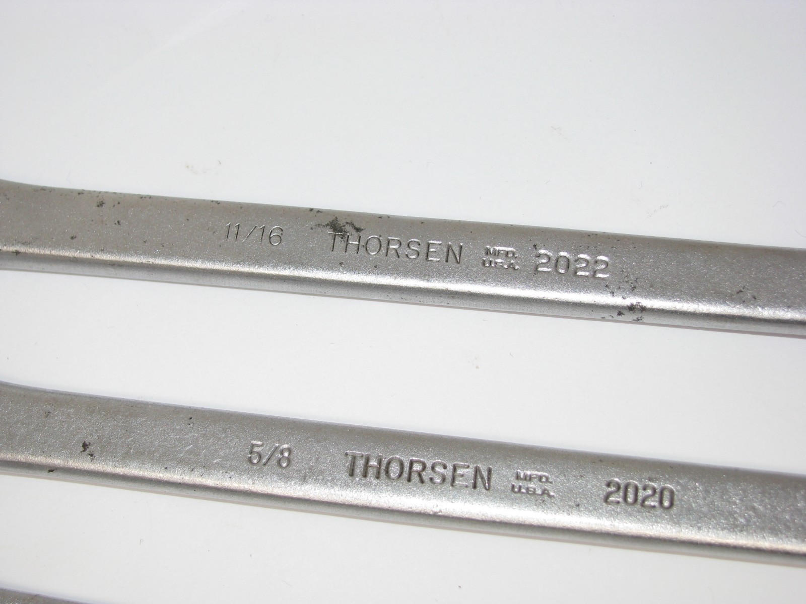 3 Vintage Thorsen Combination Wrench Set 7/16″ – 11/16″ USA 12 Point 2020 2022