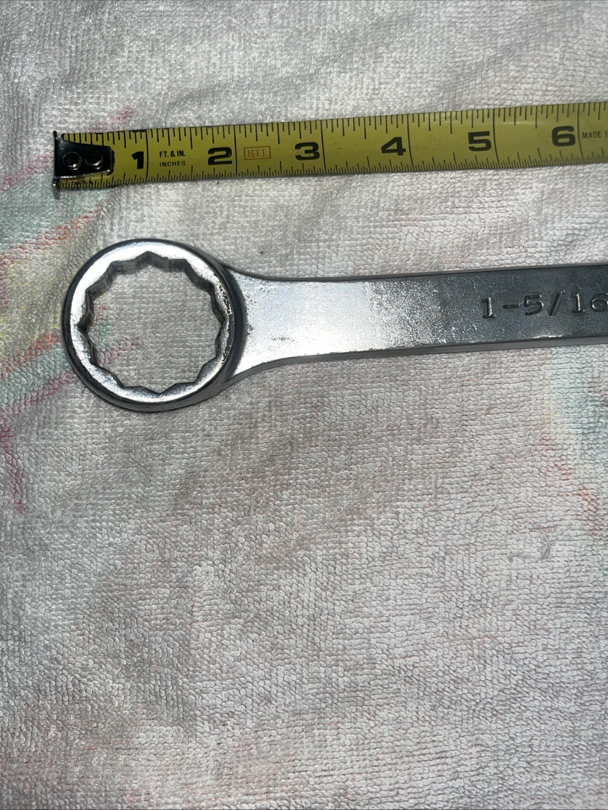 Mac Tools CL 42 Extra long Jumbo 12 Point Combination Wrench 1 and 5/16″