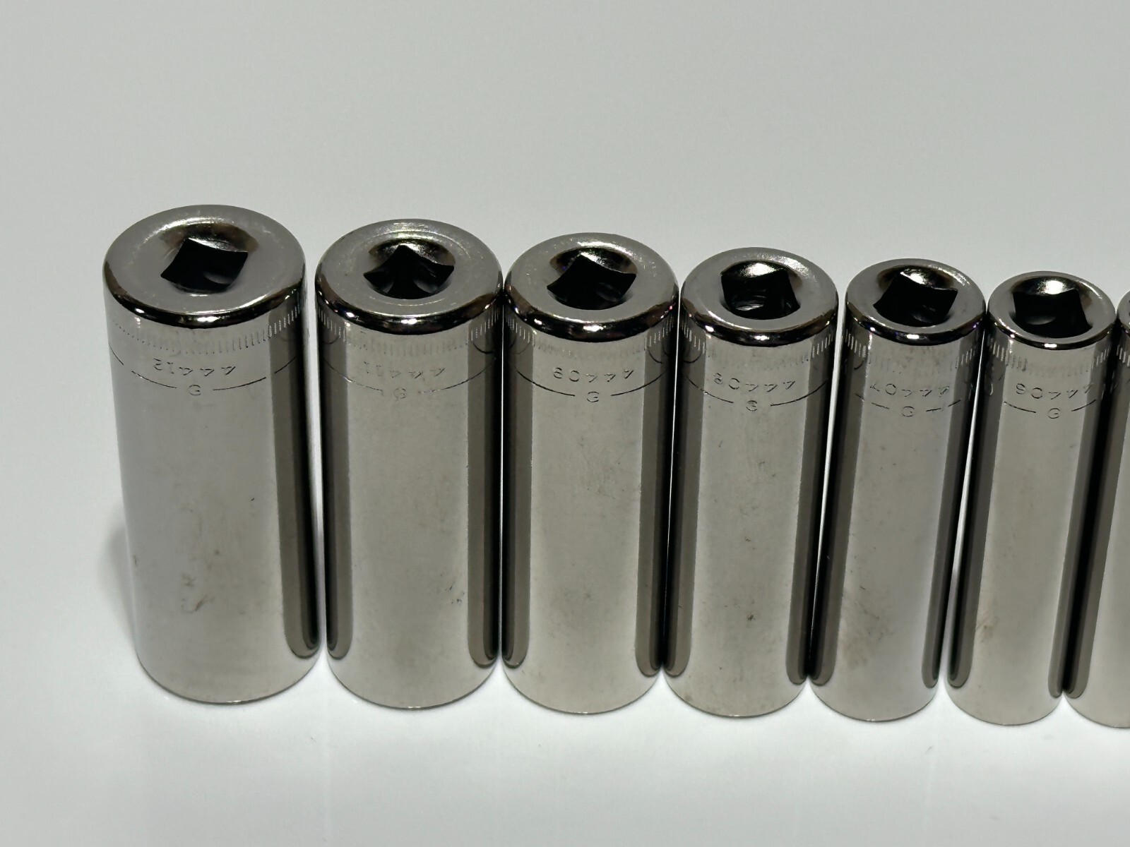 NEW Craftsman USA 10pc Metric 5mm-14mm Deep Socket Set – 1/4″ Drive – 6 Point