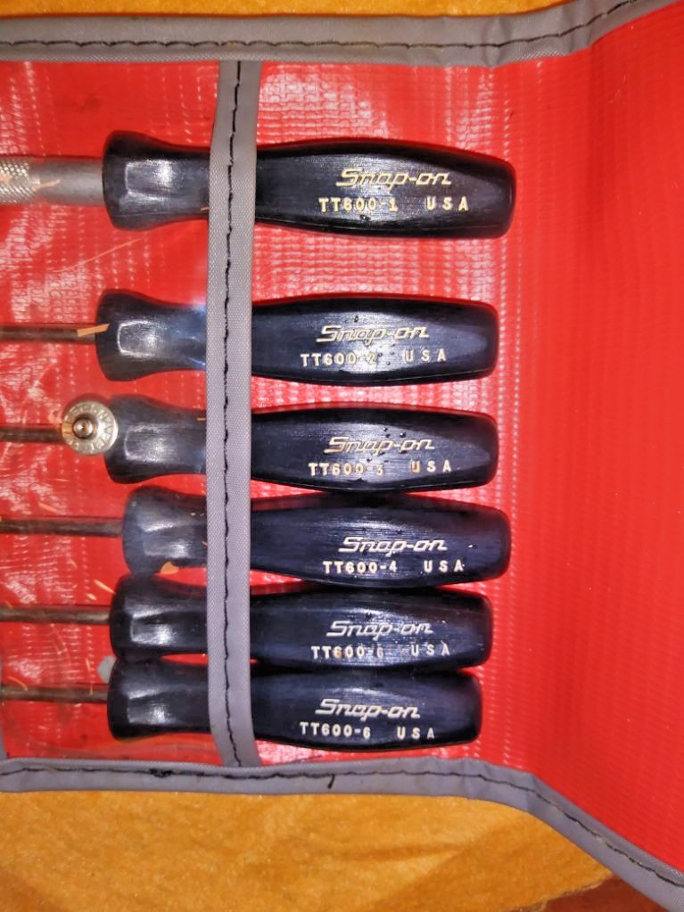 SNAP ON TT600 ELECTRIC WIRE 6 PC. DISCONNECT TOOL KIT WITH POUCH NEW