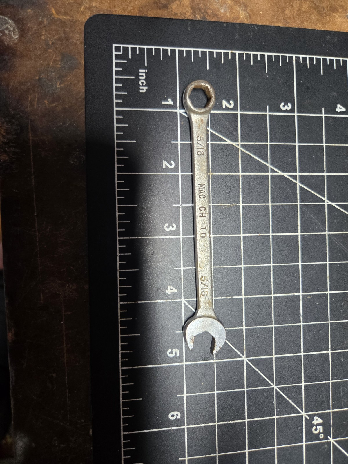 Mac Tools 5/16″ 6PT Chrome Midget Combination Wrench CH10