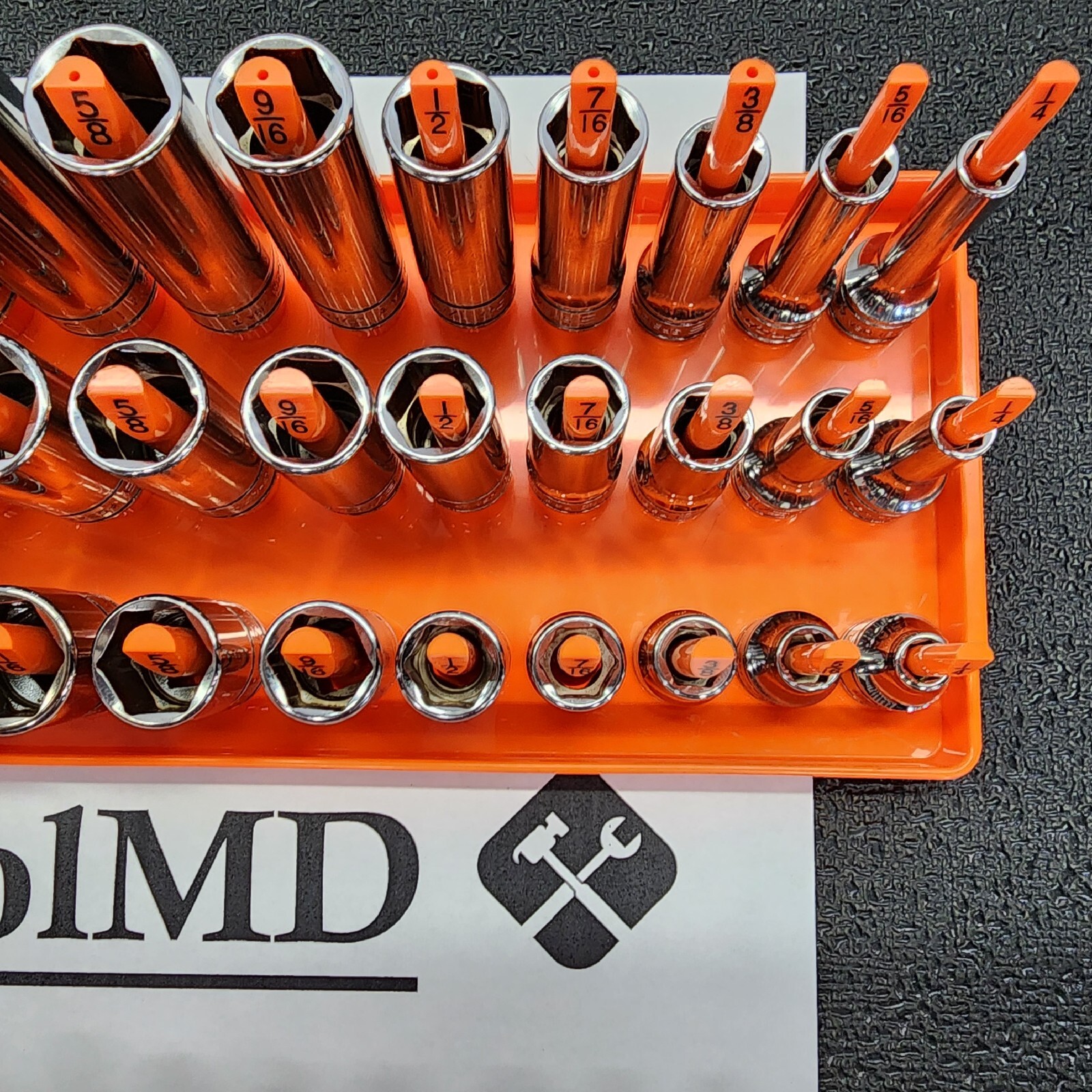 Snap-on Tools USA NEW 84-Piece SAE & Metric 3/8″ Dr 6-Point MASTER Socket Sets