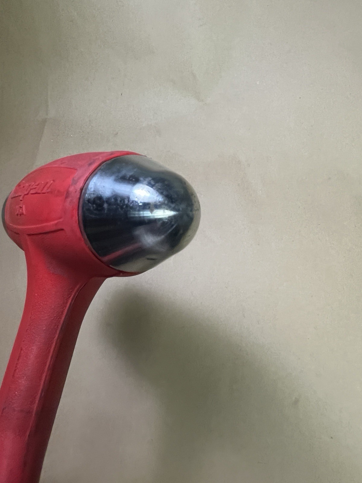 Snap-On Tools HBBD32 Red Ball Peen Dead Blow Hammer 32 Ounce USA
