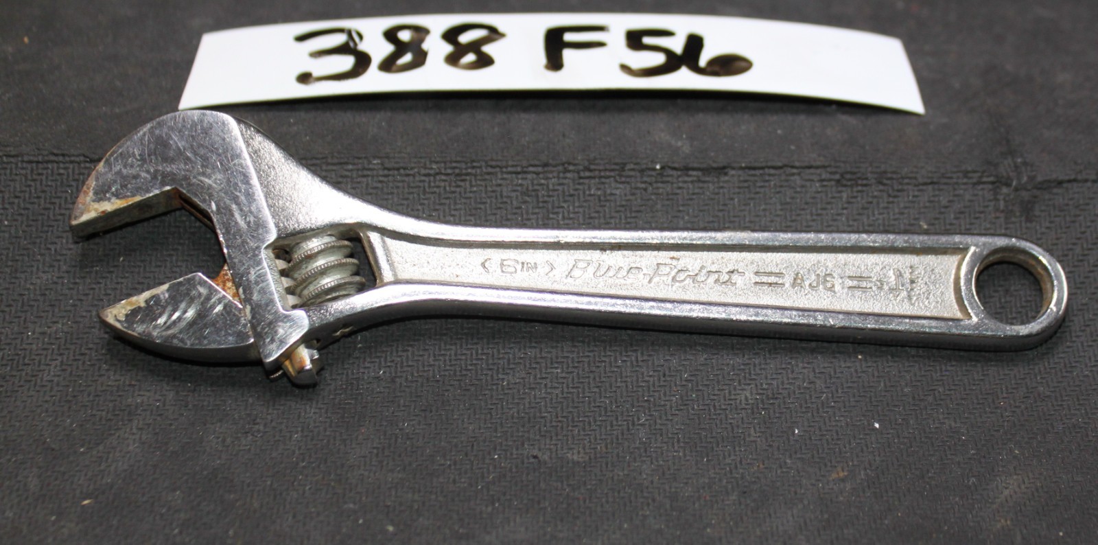 BLUE POINT AJ6 6″ ADJUSTABLE WRENCH CHROME USA