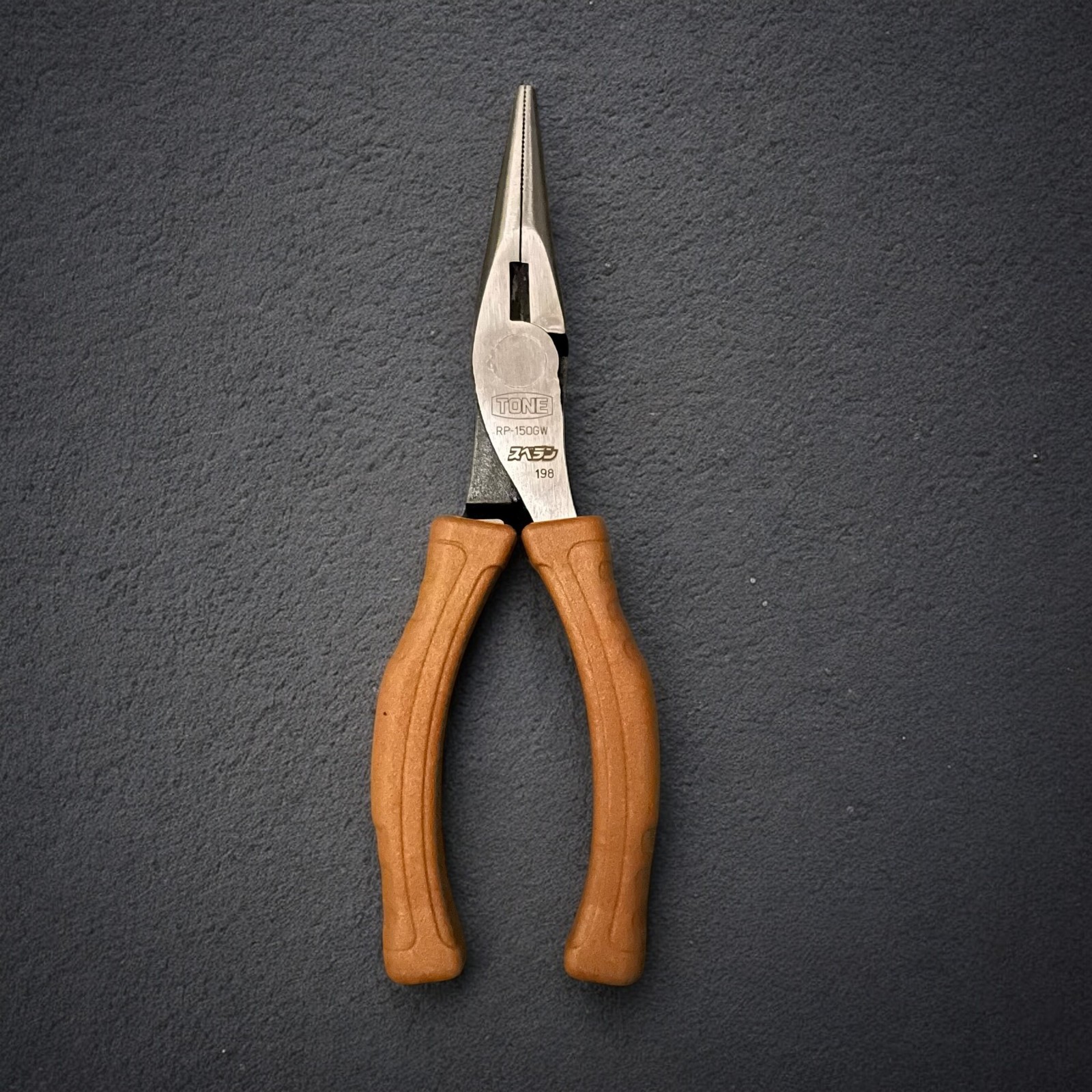 Tone RP-150GW Suberan grip | non-slip needle nose pliers | Made in Japan