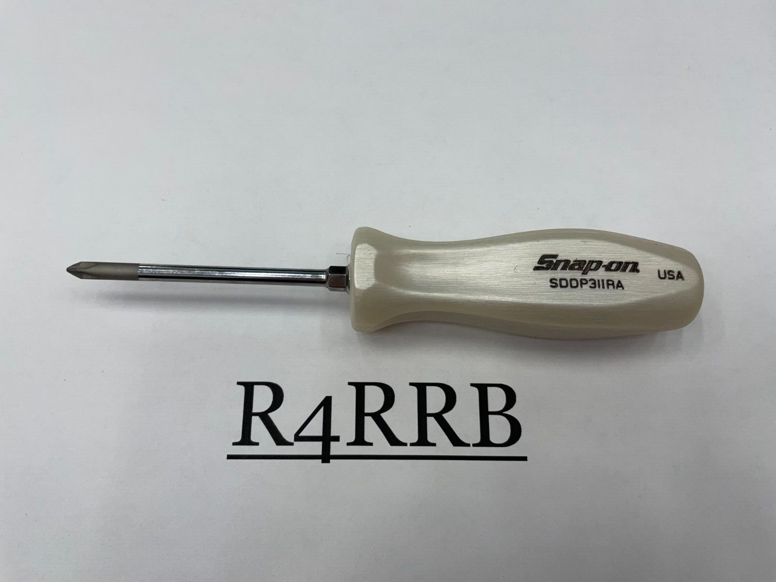 Snap-on Tools NEW PEARL WHITE Hard Handle #1 Phillips Screwdriver SDDP31IRAPW