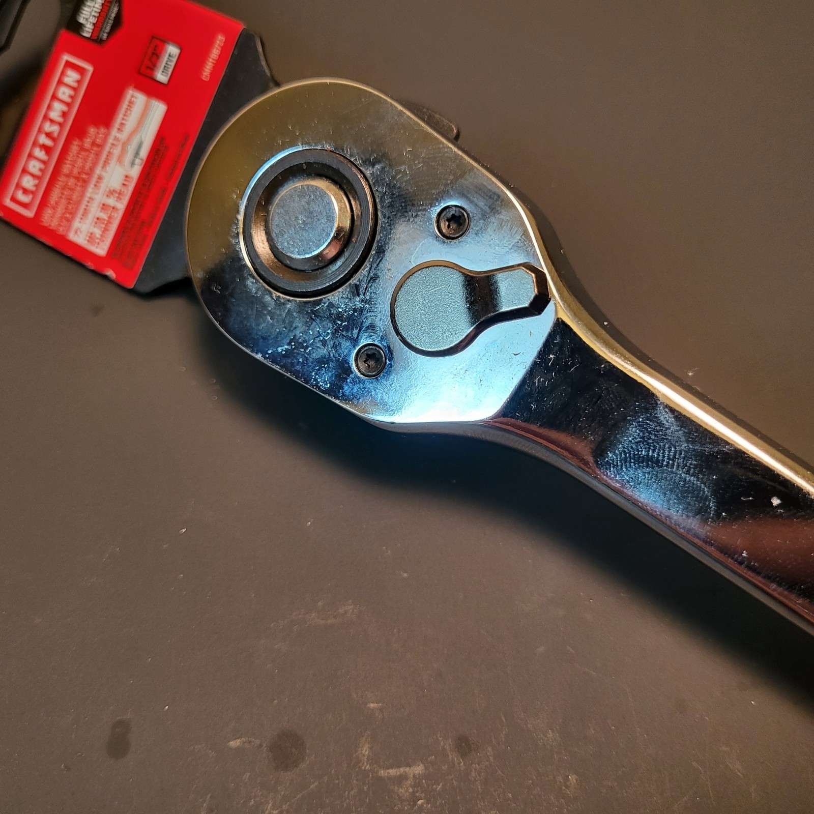 Craftsman low pro quick release 1/2” drive ratchet brand new 72 tooth cmmt86723