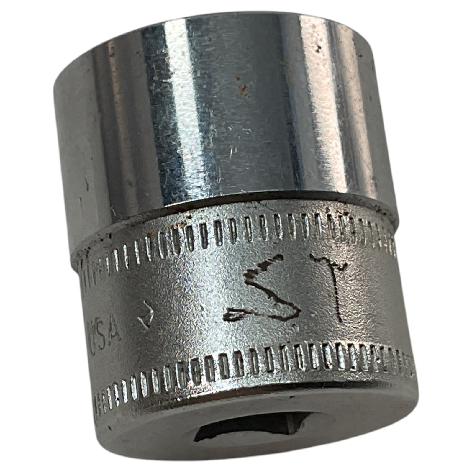Snap-on Socket 15mm 6 Point 1/4″ Drive TMM15 Sold As Pictured Mechanic Tool USA