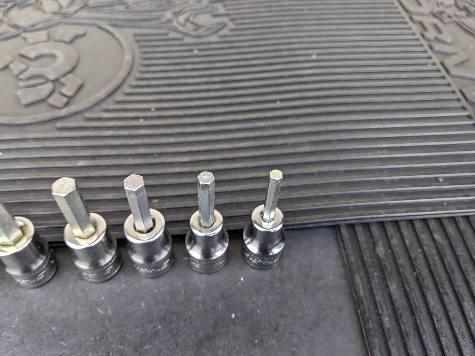 #be222 Snap-On 11pc Metric Hex Allen Socket Set 3/8″ Drive 4mm to 14mm 211EFAMY