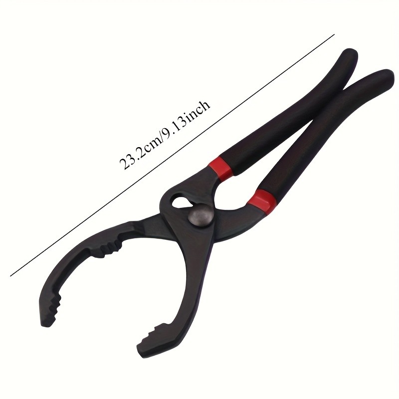 [Oil Filter Wrench] Adjustable Heavy-Duty Oil Filter Wrench with Non-Slip Grip