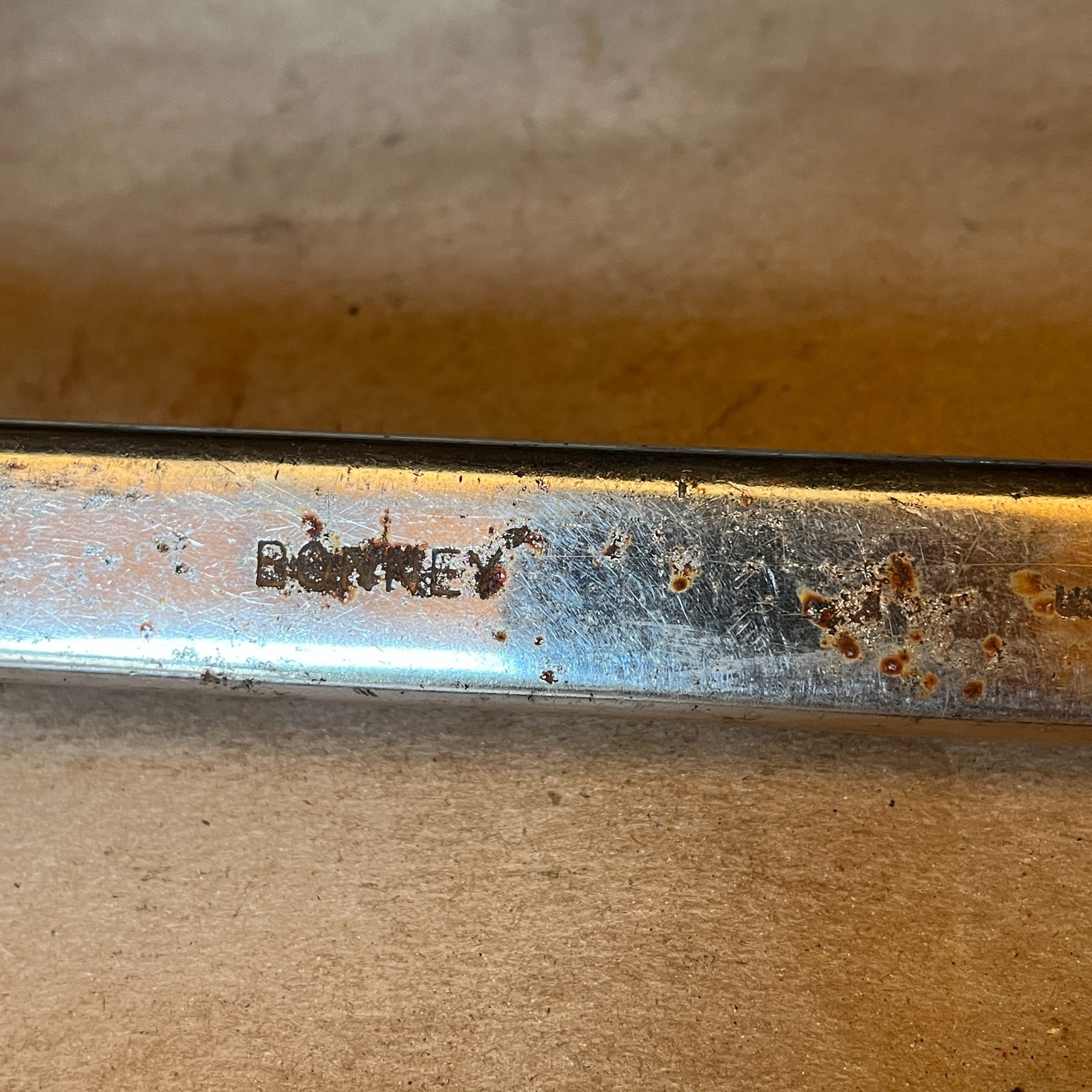 Bonney 1-1/4″ Inch Combination Wrench 12pt Model 1173 Chrome Finish USA