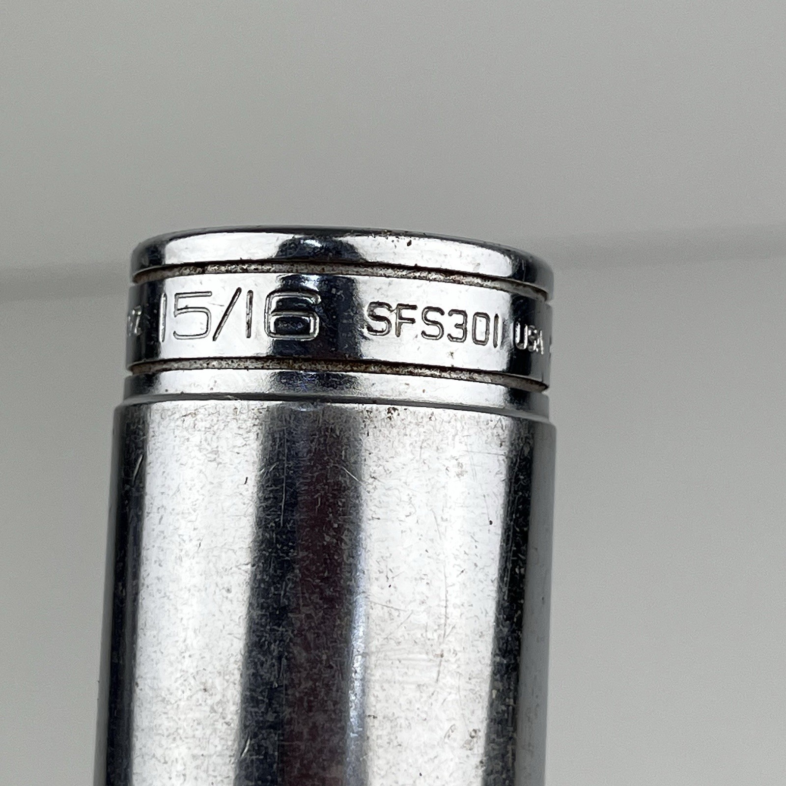 Snap-on 3/8″ Drive 15/16″ Deep 6pt Socket SFS301 USA