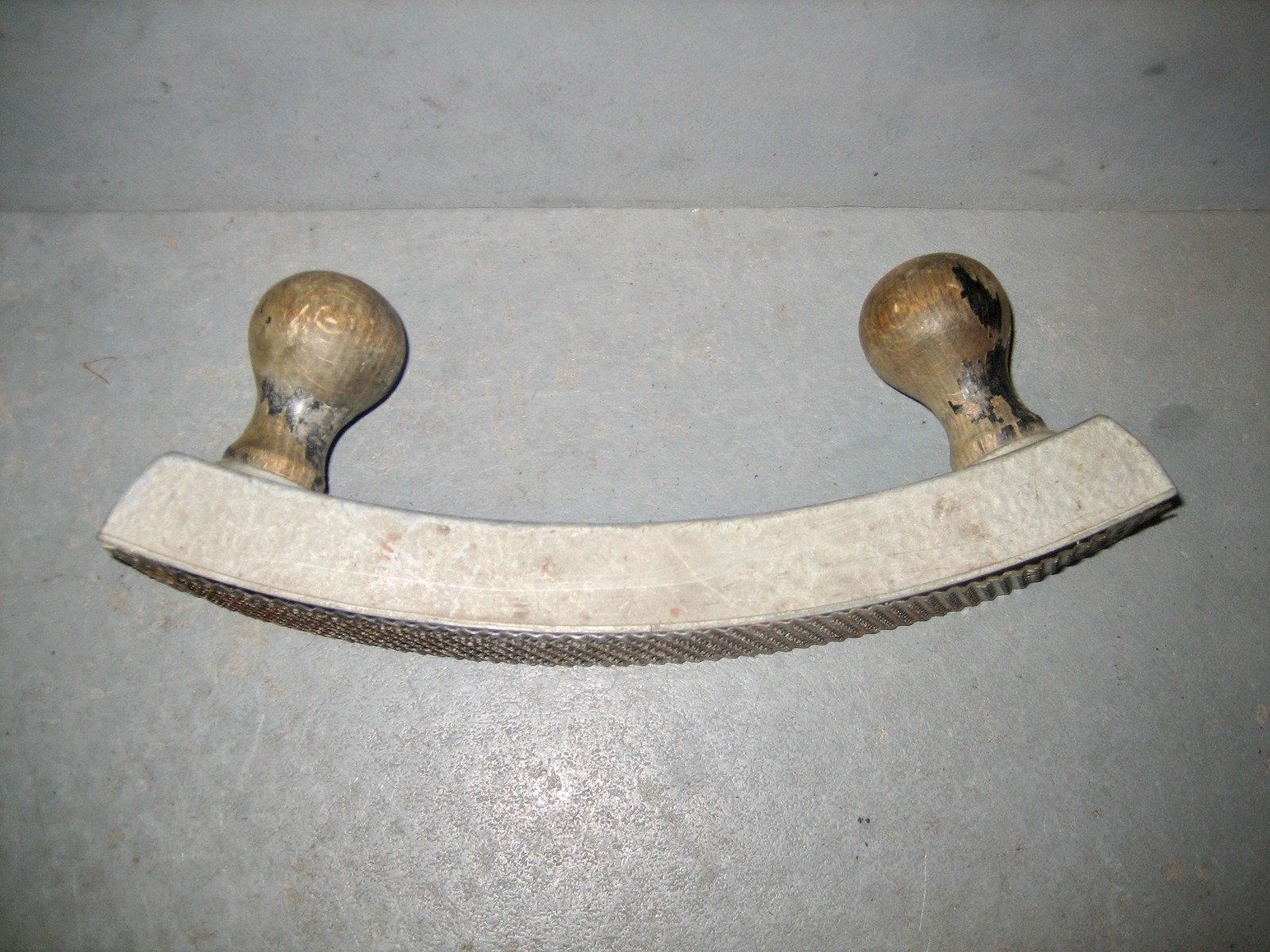 Vintage Stanley 397 Curved Rasp File Tool – auto body bondo/lead filler or wood