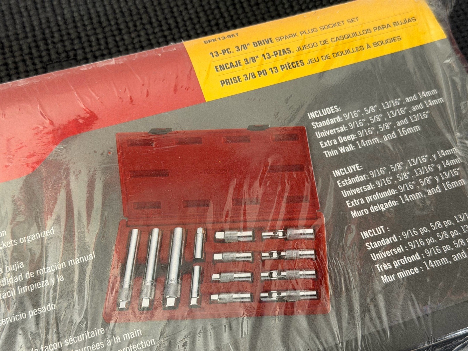 NEW Mac Tools 13PC Multi-Length Spark Plug Socket Set – SPK13-SET