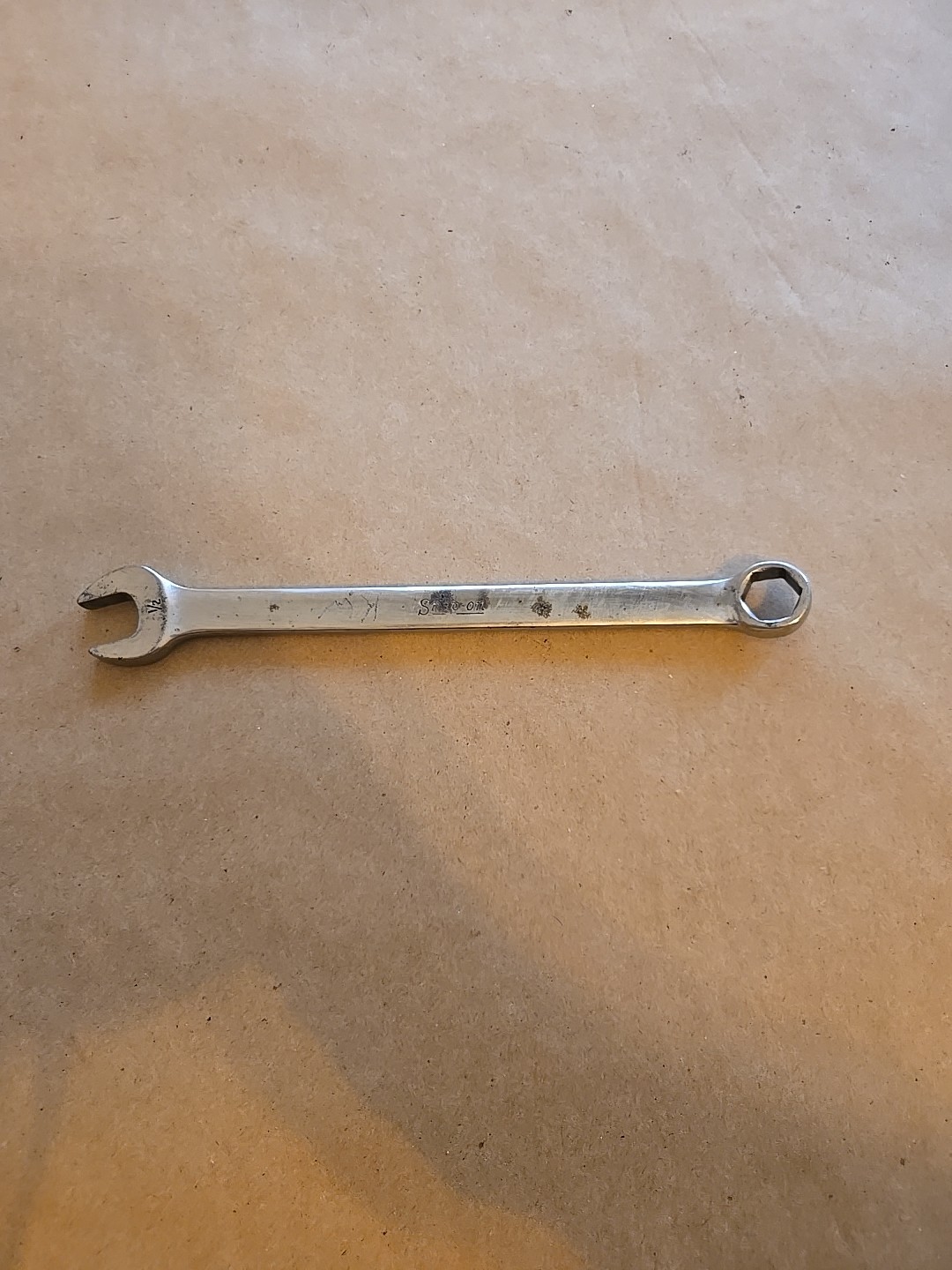 Snap On 1/2″ 6PT SAE Chrome Combination Wrench Canada OSH-16