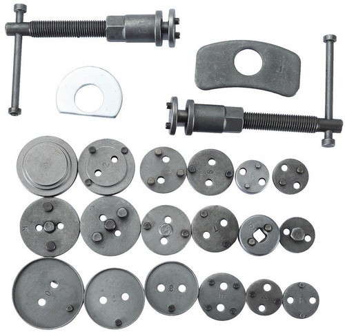 27Pcs Universal Truck/Car Disc Brake Caliper Piston Wind Push Back Auto Tool Kit