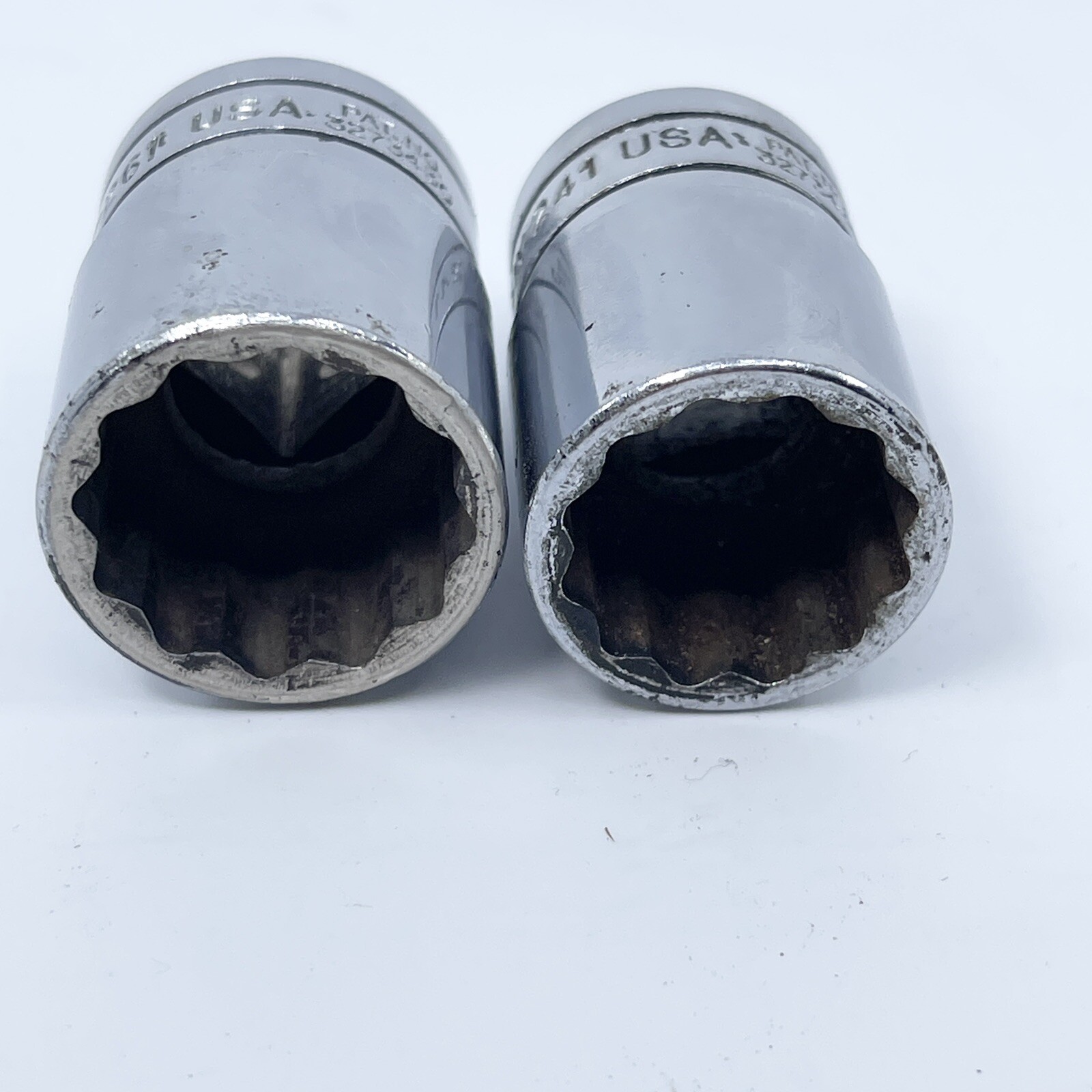 SNAP-ON TOOLS 1/2″ DR 16PT 13/16″ & 3/4″ SAE MODEL: SW241-SW261 SHALLOW SOCKETS