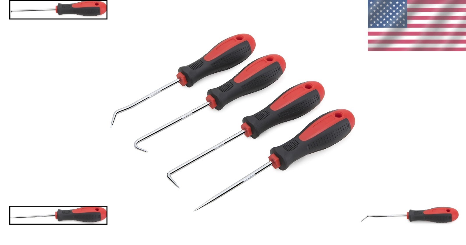 Mini 4-Piece Precision Hook and Pick Set – Perfect for Tight Automotive Spaces