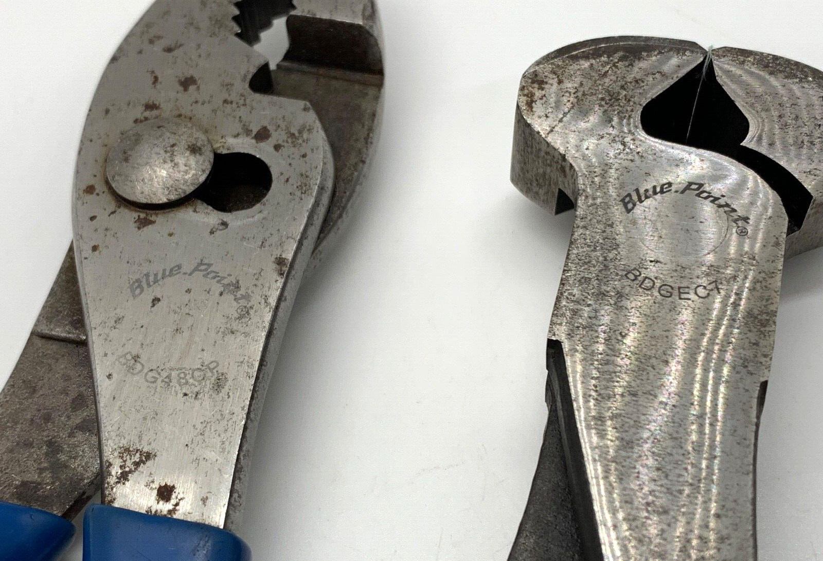 Blue Point Klein Tools Pliers Set End Cutter Slip Joint Long Needle Lineman Lot