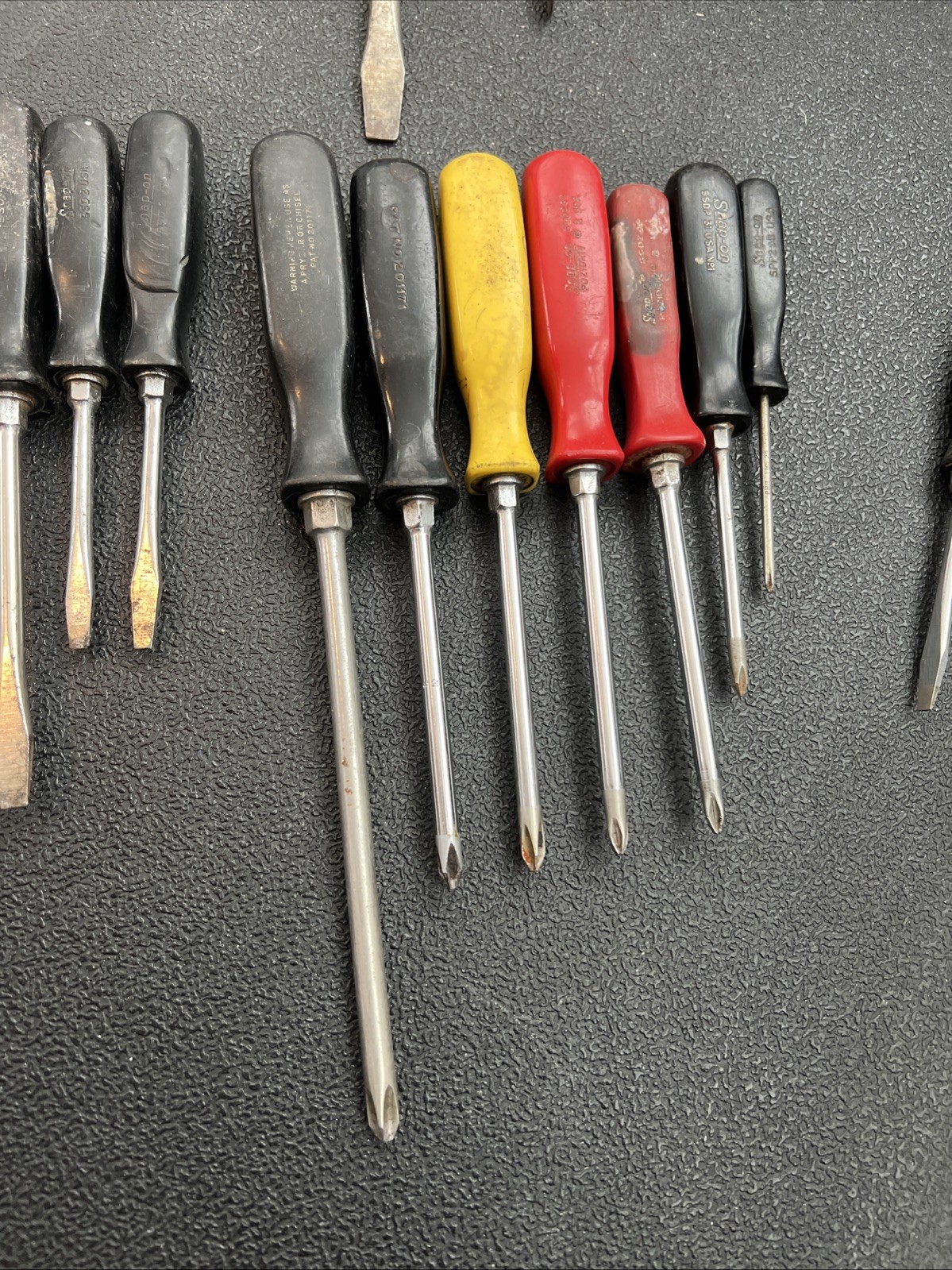 ⭐️Lot 22 Snap On Phillips Flat Head Screwdriver Set SSDP SSDSets 🔥vintage