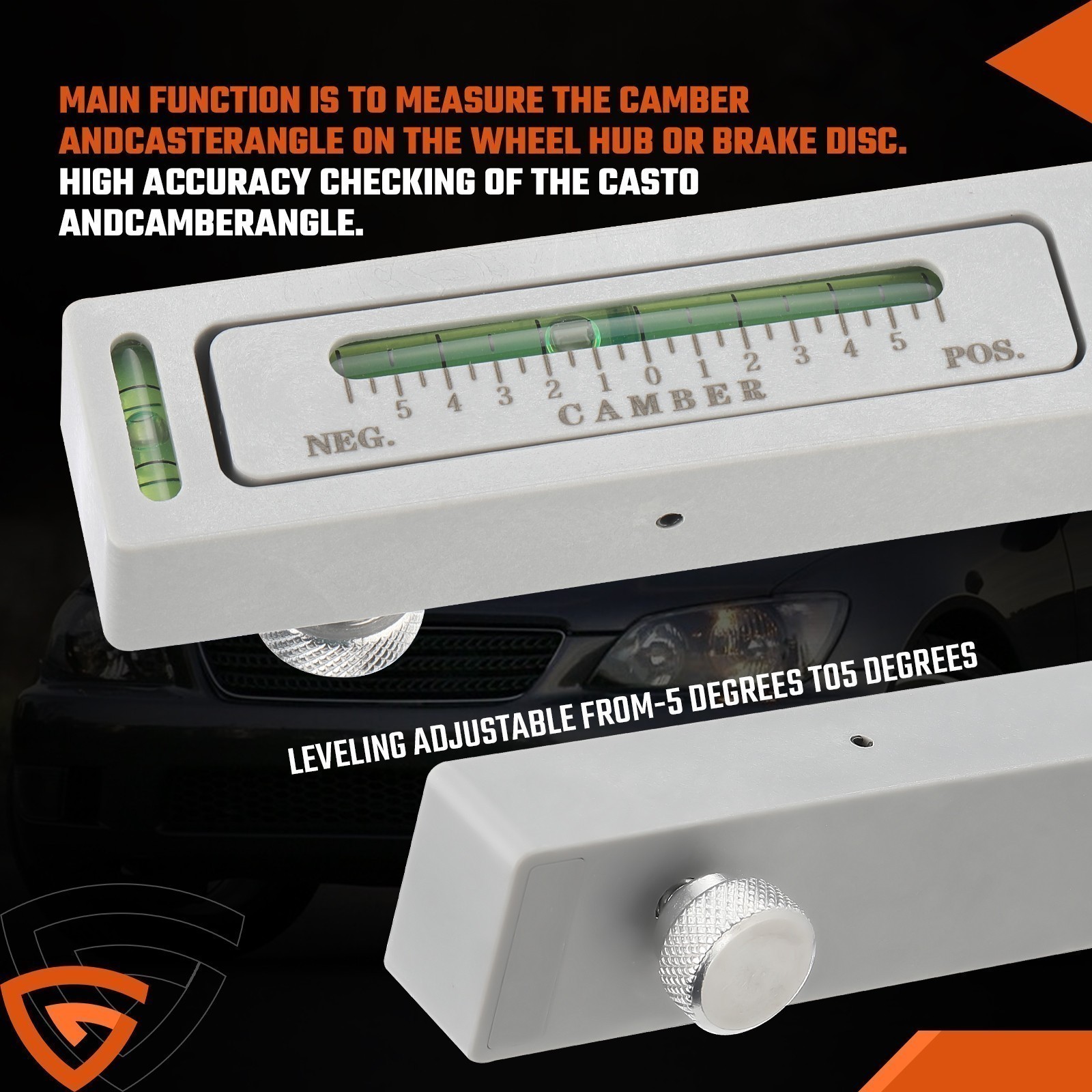 Car Kit Adjustable Magnetic Gauge Tool For Car Truck