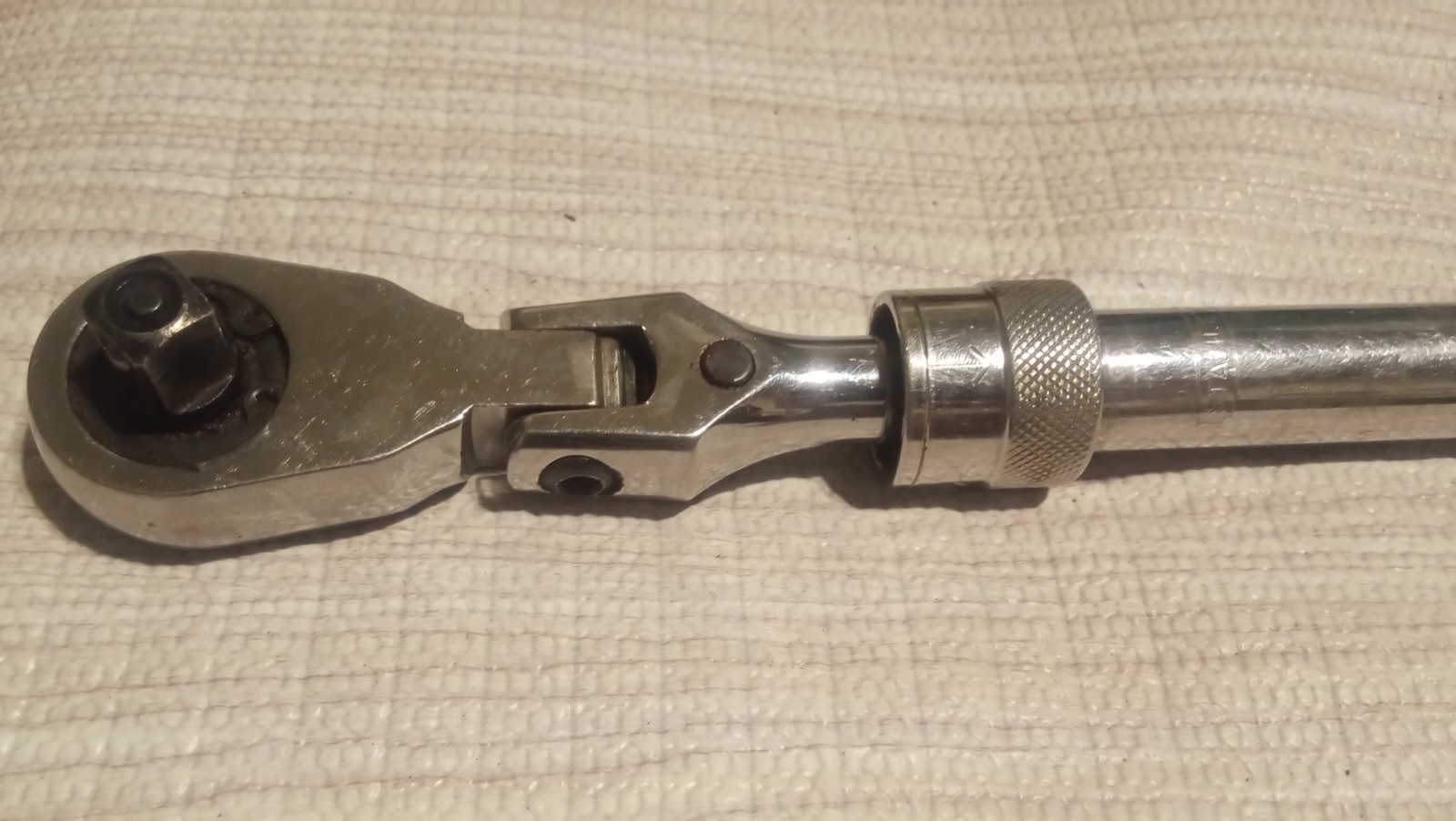 Stanley 7-85-782 Extendable Flex Head Ratchet 3/8”