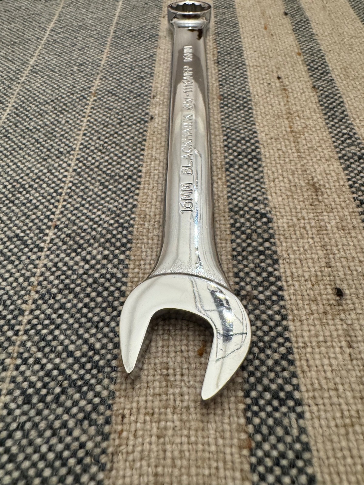 Blackhawk Proto BW-1116MFP 16mm Combination Wrench 12pt Full Polish USA NOS