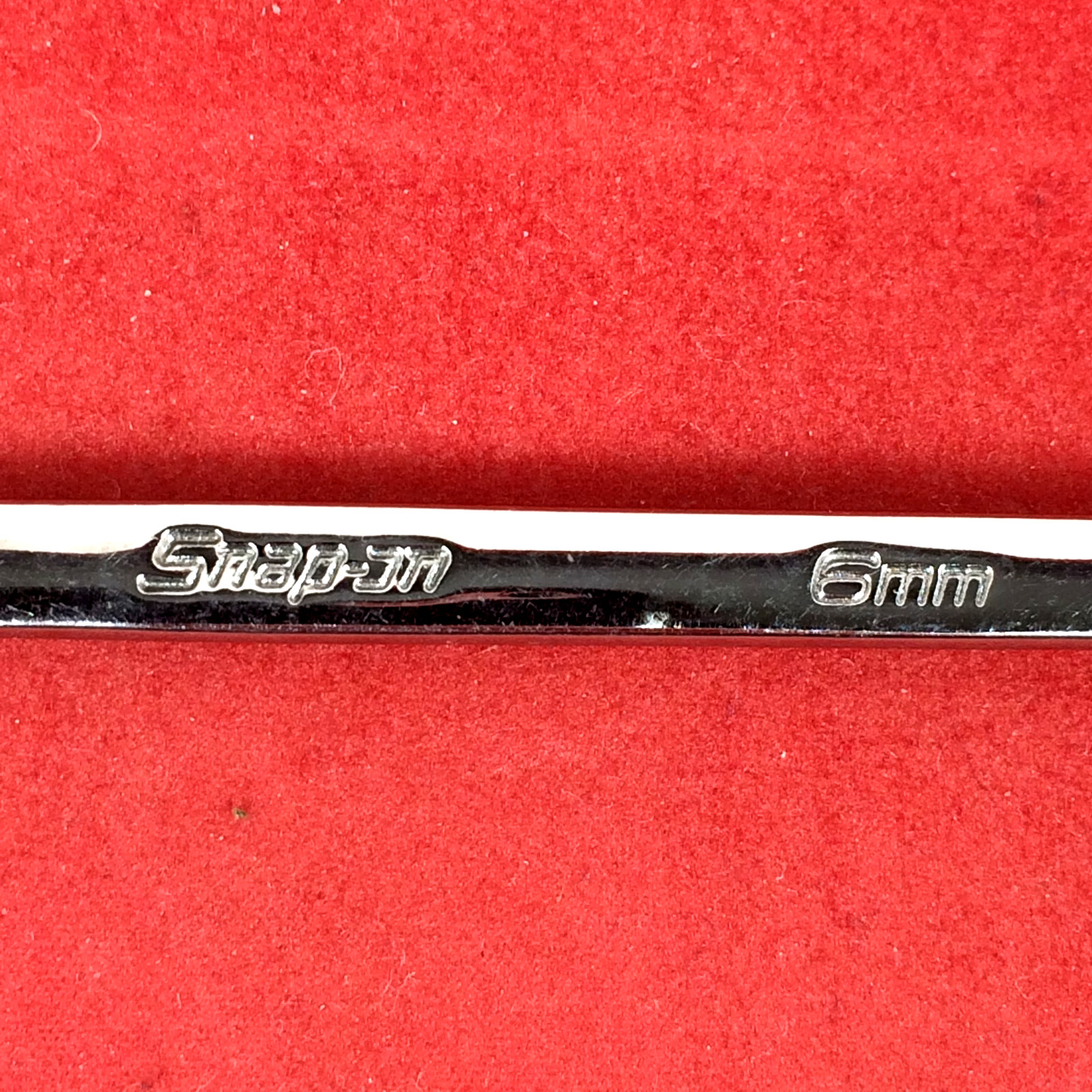 Excellent! Snap-on 6mm OEXRM6 Metric 0° Offset Ratcheting Wrench 2011