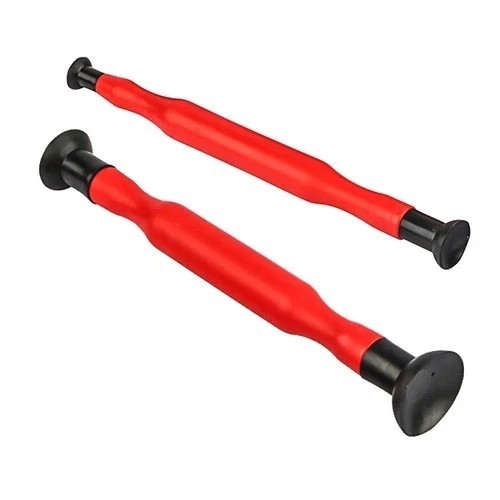 2pcs/set Car Valve Lapping Sticks Tool Sucker Rubber Head Fittings Grinding Tool