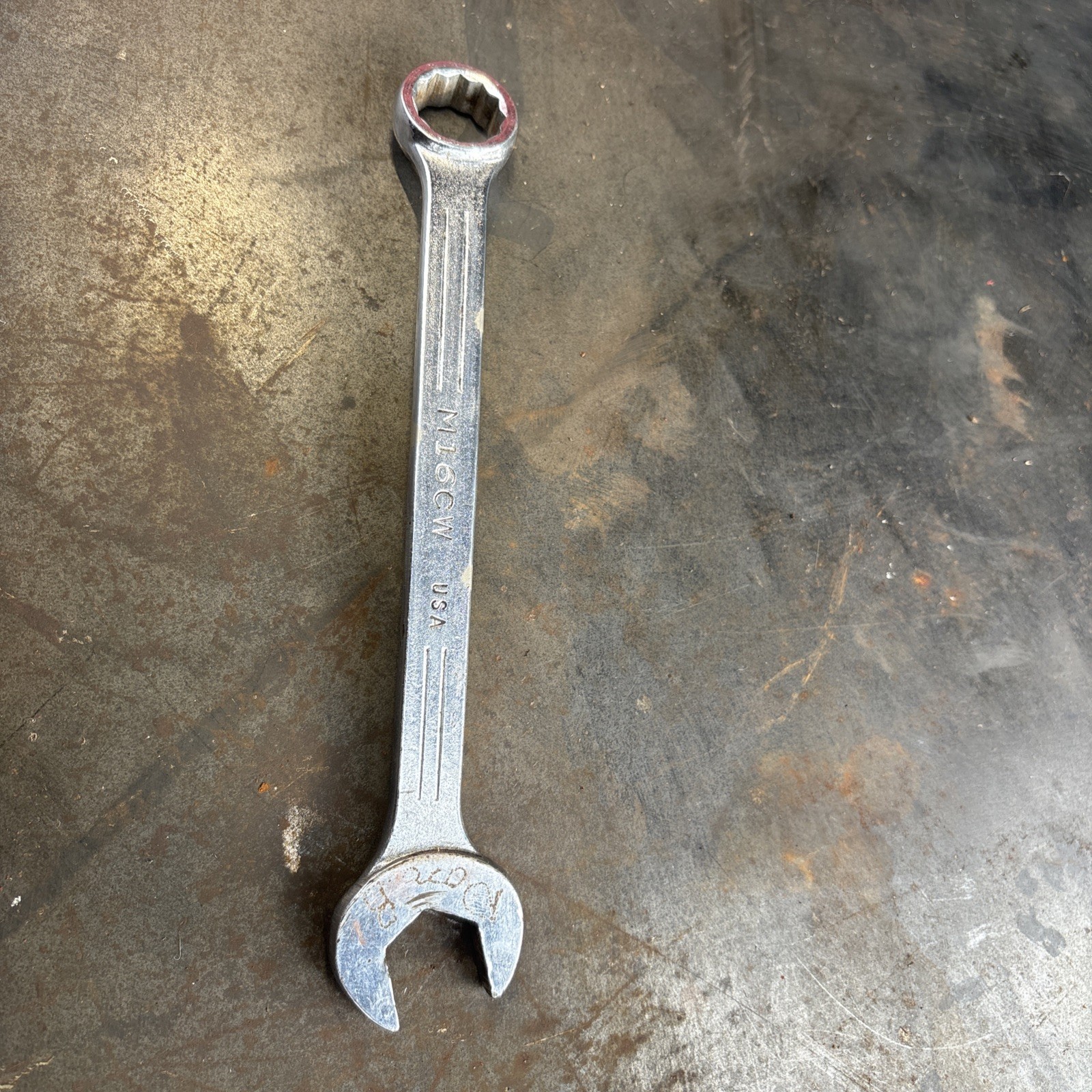 Mac Tools M16CW 16mm 12 Point Combination Wrench Owner Marking